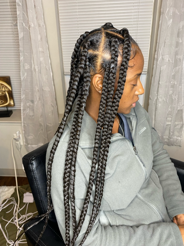 Box Braids Large Or Medium