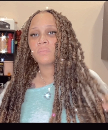 Messy Babs Faux Locs