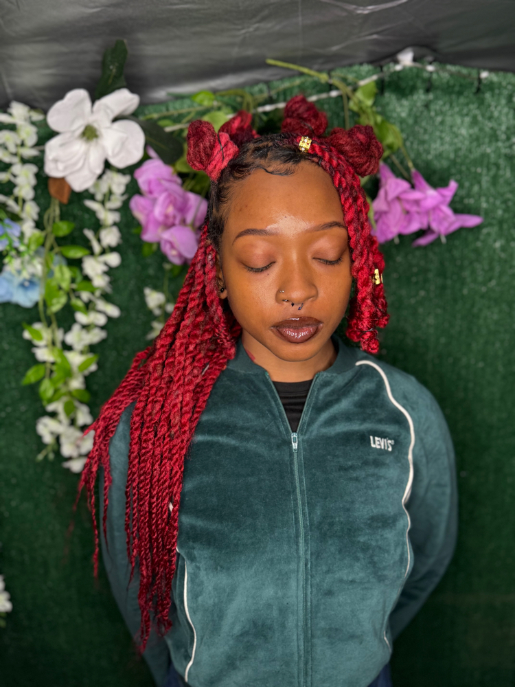 Loc Styles W/Added Hair
