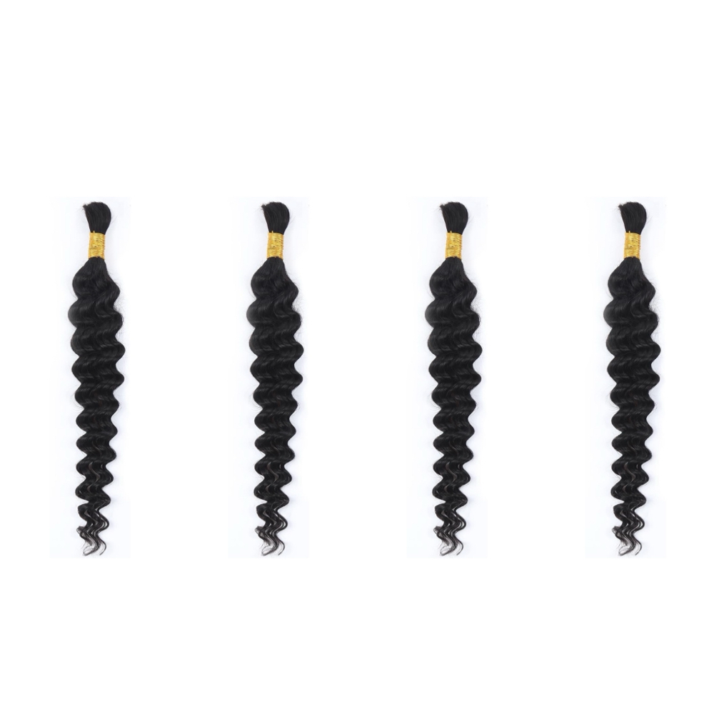 4 Bundles Human Hair (Boho Curls) at Fefes Gift in Wilkinsburg Pa, PA