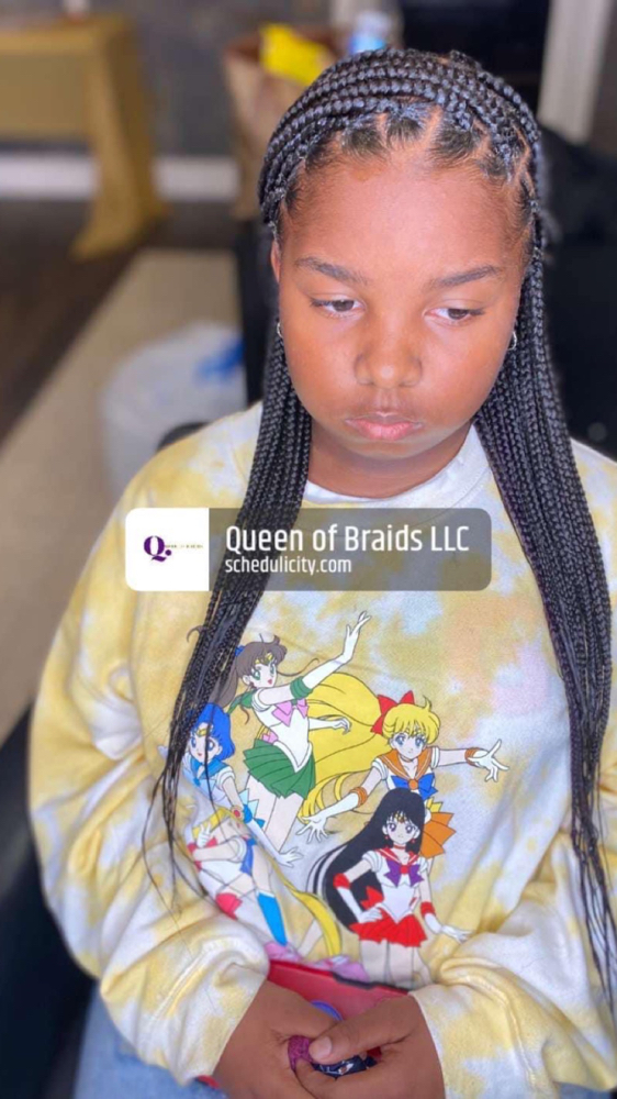Kids (ages 9-11) Knotless Braids