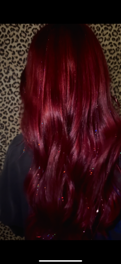 Fairy hair(Tinsel) at Mane St. Studios in Atlanta, GA