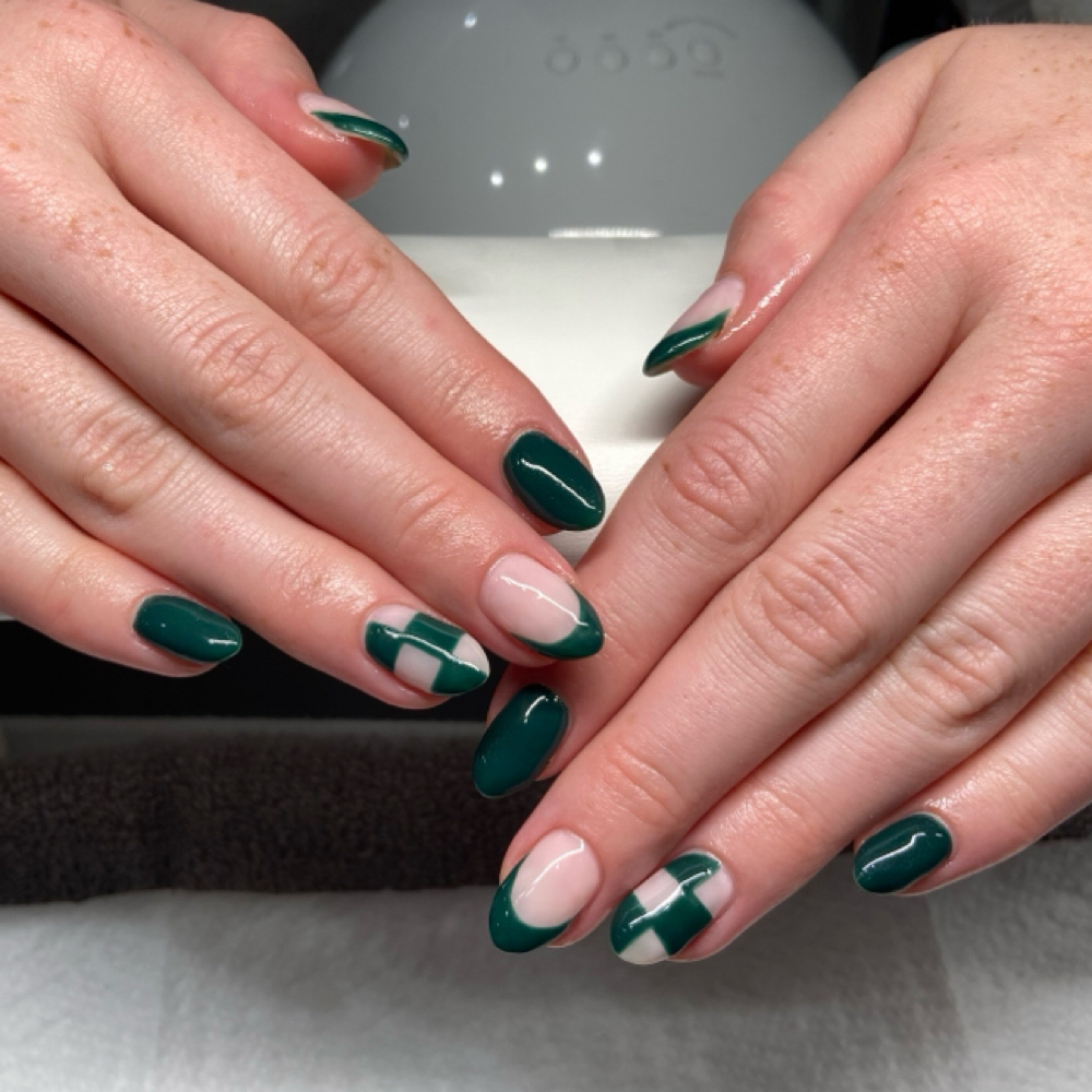 Nail Art - Medium Design at Polished Salon & Tanning in St Charles, MI