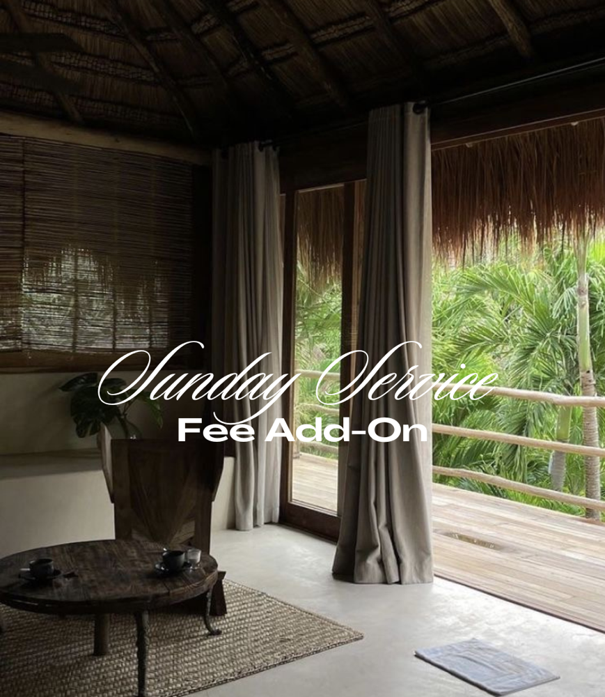 Sunday Service | Add To Book