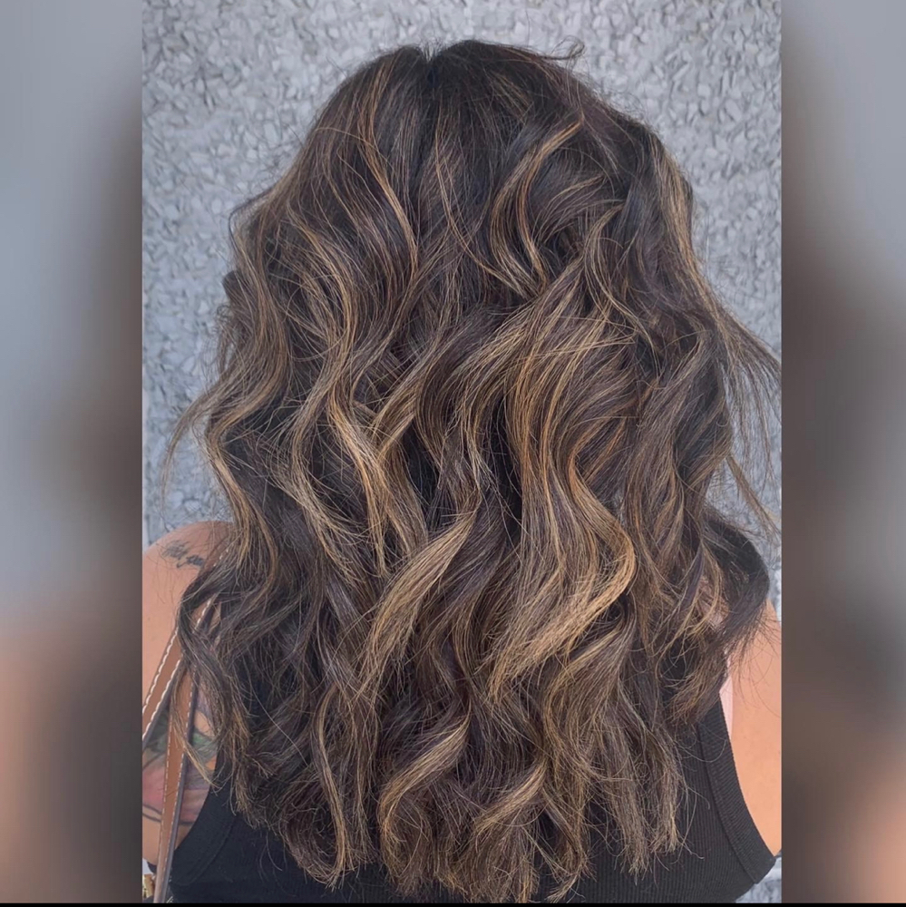 Partial Blonding Balayage/Highlight