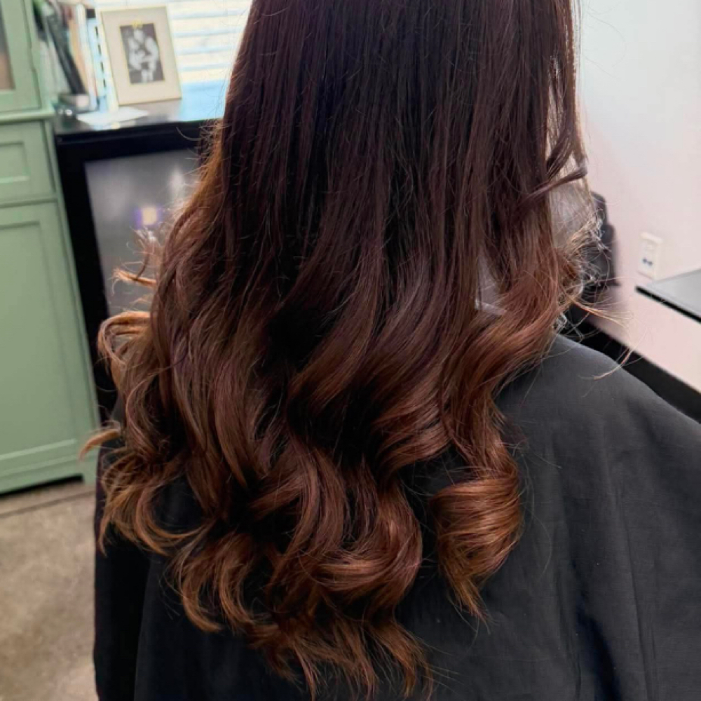 Tape-in Hair Extension Application at LUXE Rosé Hair Extensions | Hair by Moriah in Castle Rock, CO
