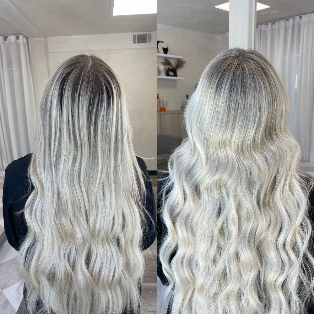 Full Custom Blonding at Luxe and Mane Co in Spring, TX