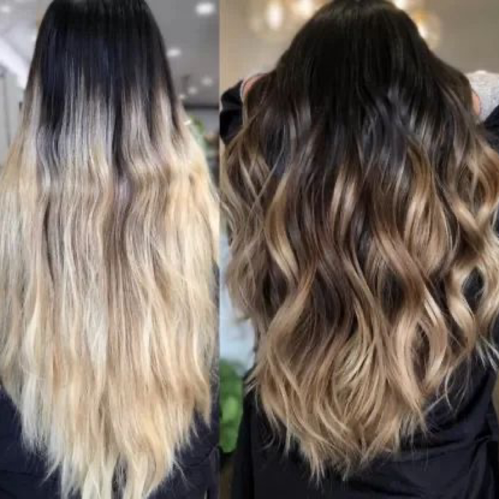 Reverse Balayage at The Glam Girl Diaries in San Antonio, TX