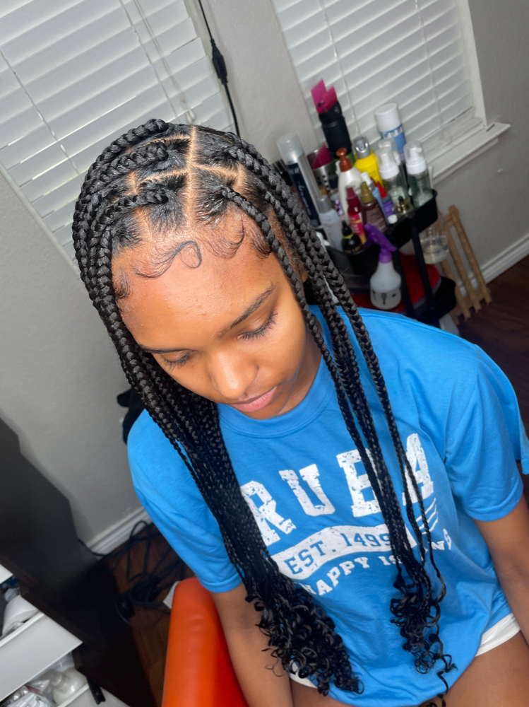 Large Box Braids