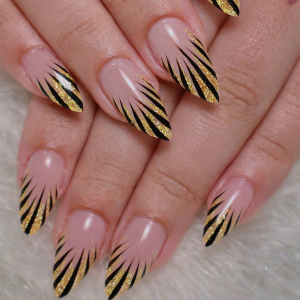 Acrylic Fill In With Design at Rebel nails in New York, NY