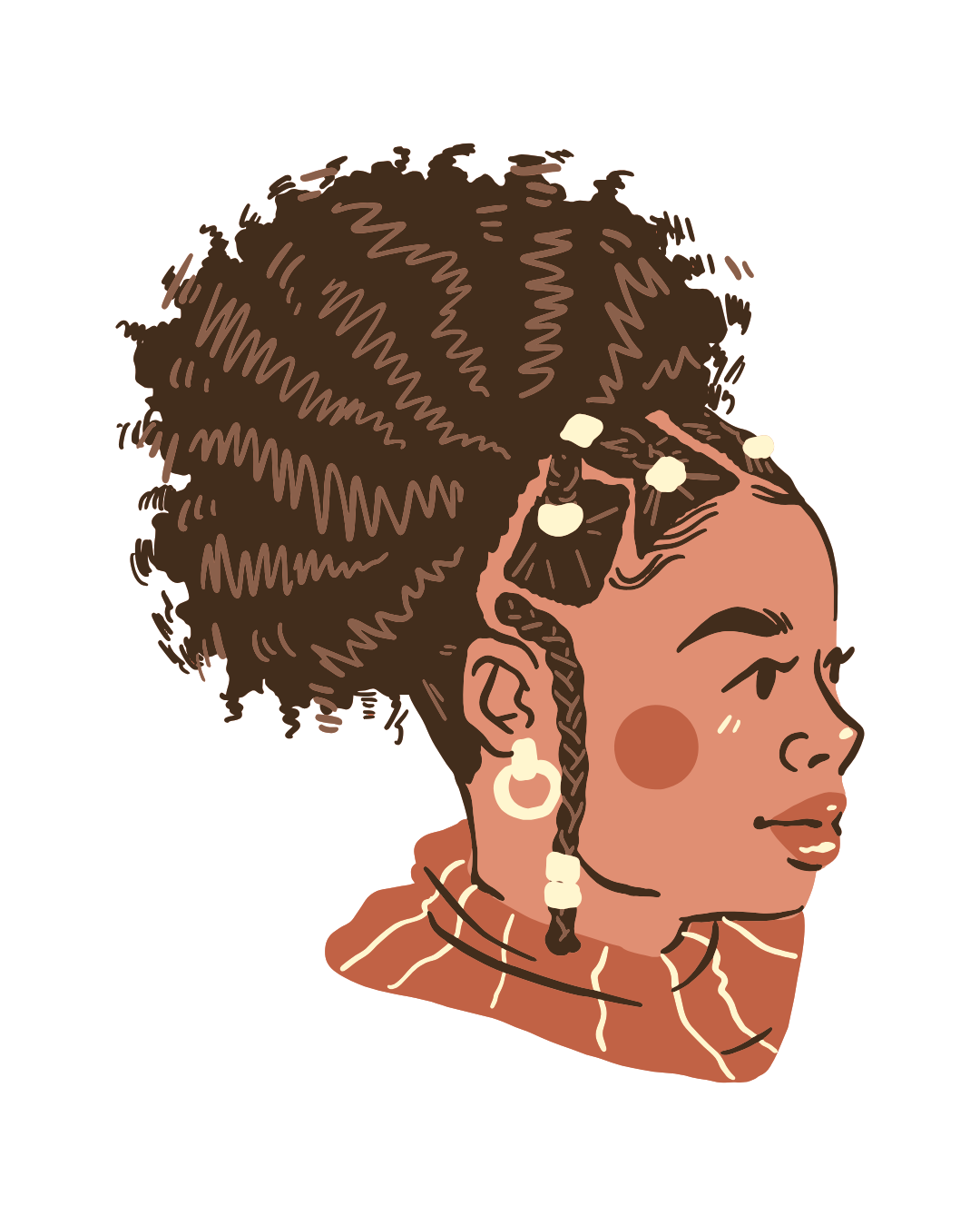 Mini Twists / Plait Twists at kailibraidshair