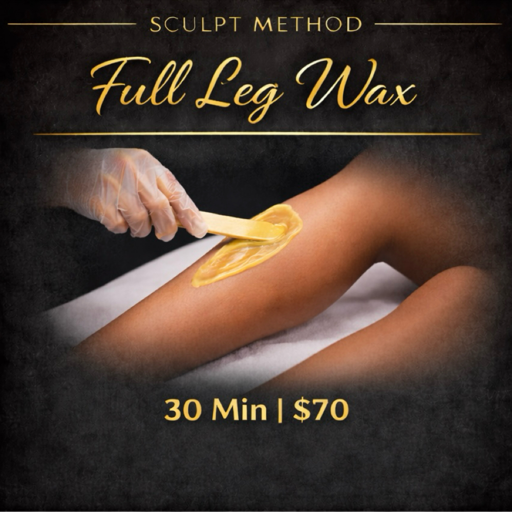 Full Leg Wax at Sculpt Method by Apex Studios in Rock Hill, SC