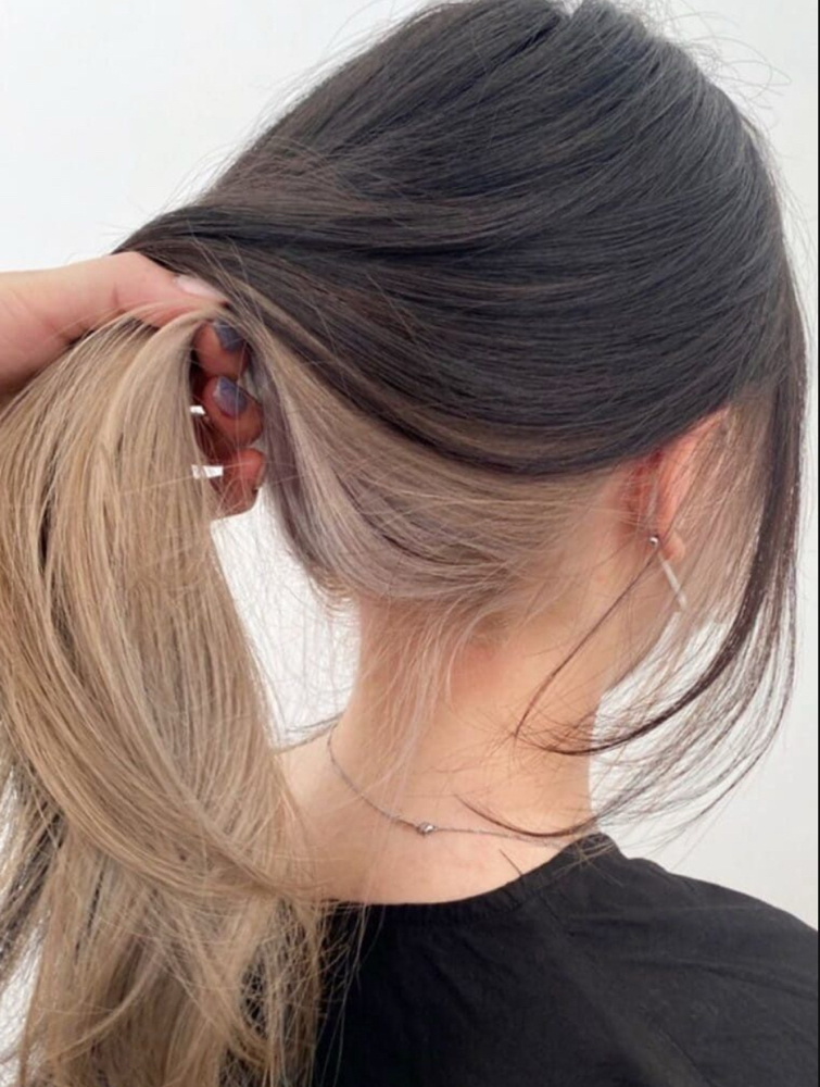 Peekaboo Haircolor at Hayley Styles in Covington, WA