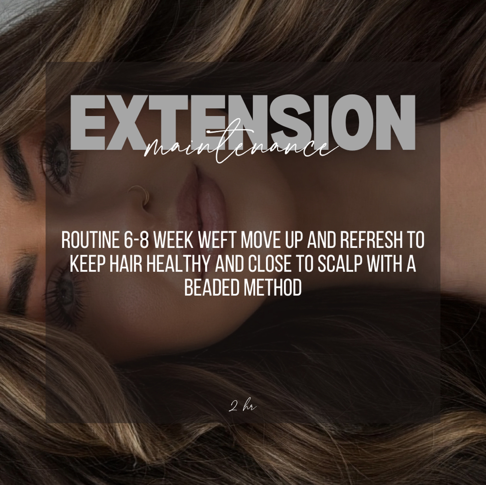 Extension Move-up at Hair By Cassy and Team in Frisco, TX