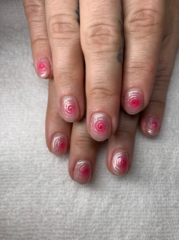 Gel Manicure And Gel Pedicure