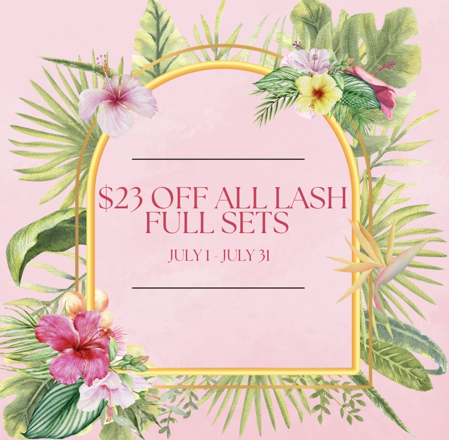 JULY FLASH SALE- LASH FULL SETS