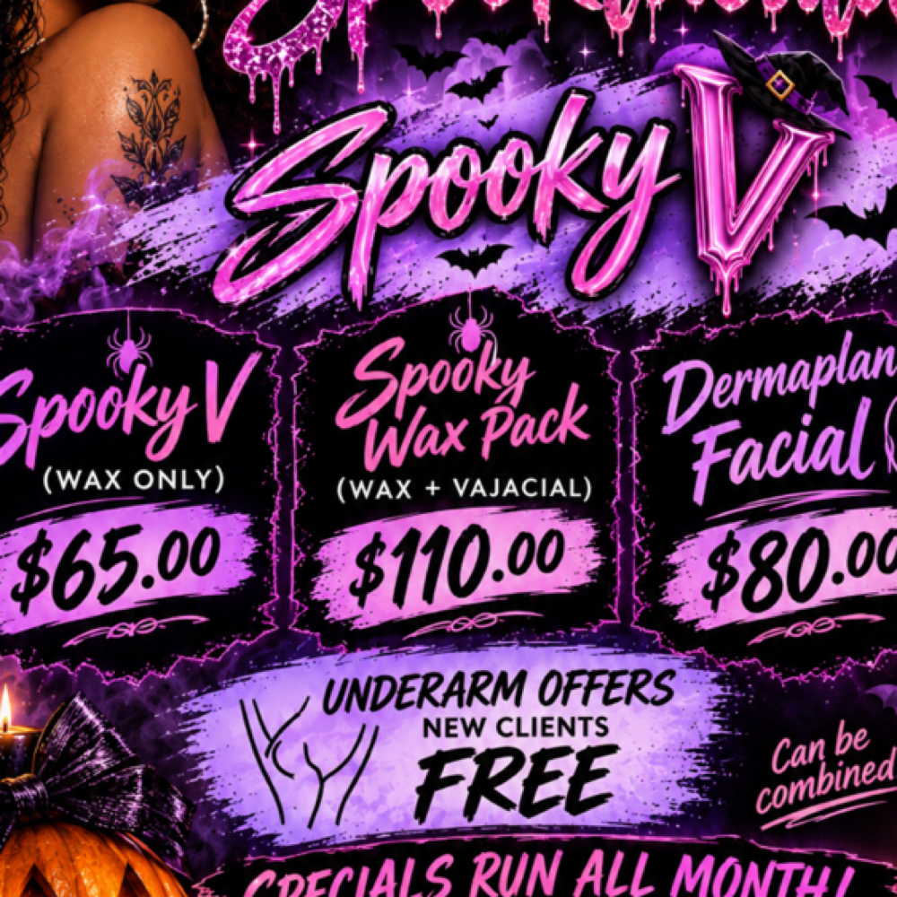 Spooky Wax Pack at The Body Lounge by V-Spa in Simpsonville, SC