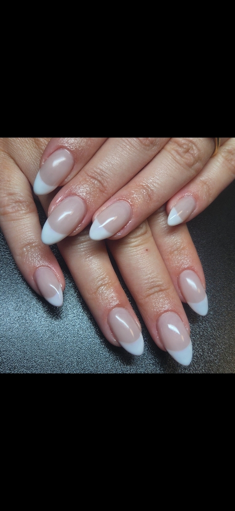 French Tip All Fingers