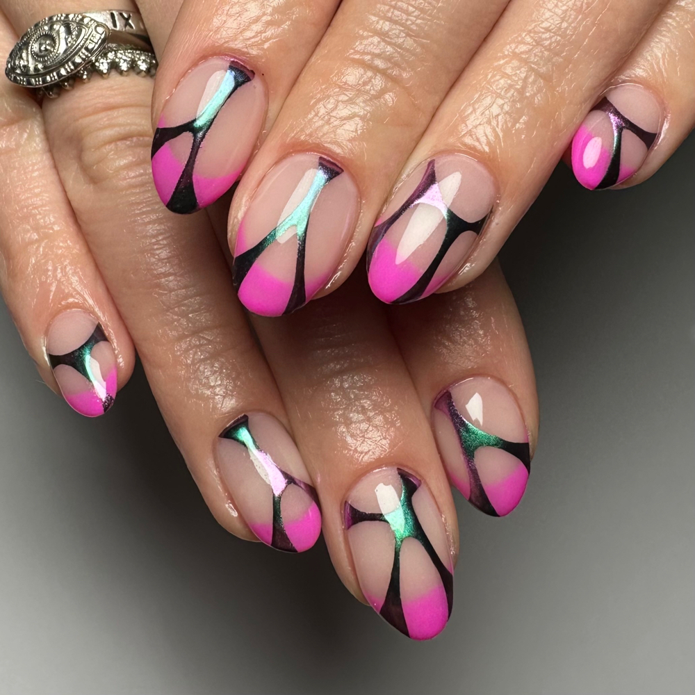 Hard Gel Rebalance 3-4 Weeks at House of Flourish Nails in Glendale, CA