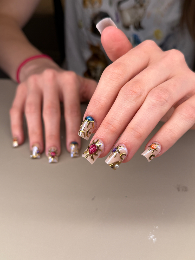 medium acrylic full set🪩