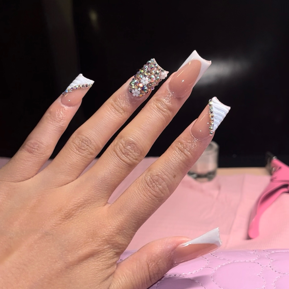 partial bling freestyle at Nailed By Em in South Charleston, WV