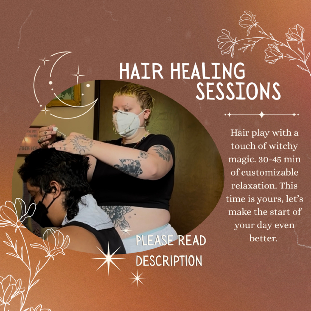 Hair Healing Session at Junie P Rose in Portland, OR