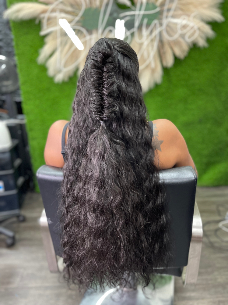 Half Up Half Down at Bbstyles in Baltimore, MD