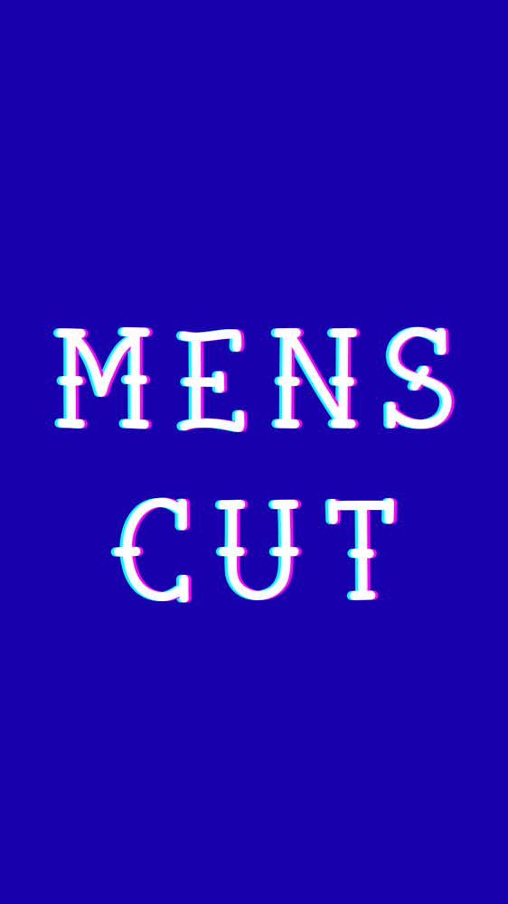 Mens Cut