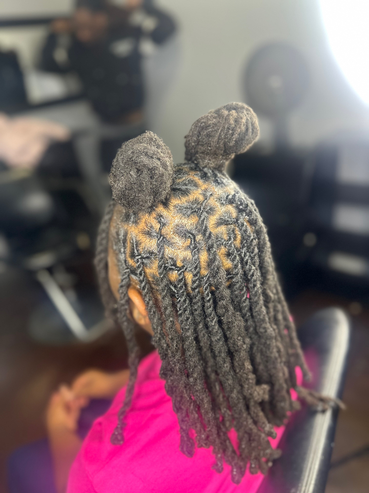 Wash, Retwist, And Style (kids) (5-17)