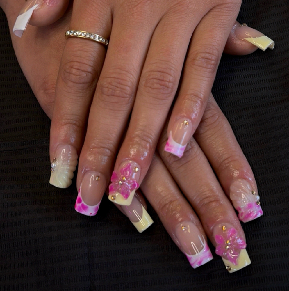 Tier 3: Complex Nail Art at Tangles Salon LLC in North Providence, RI