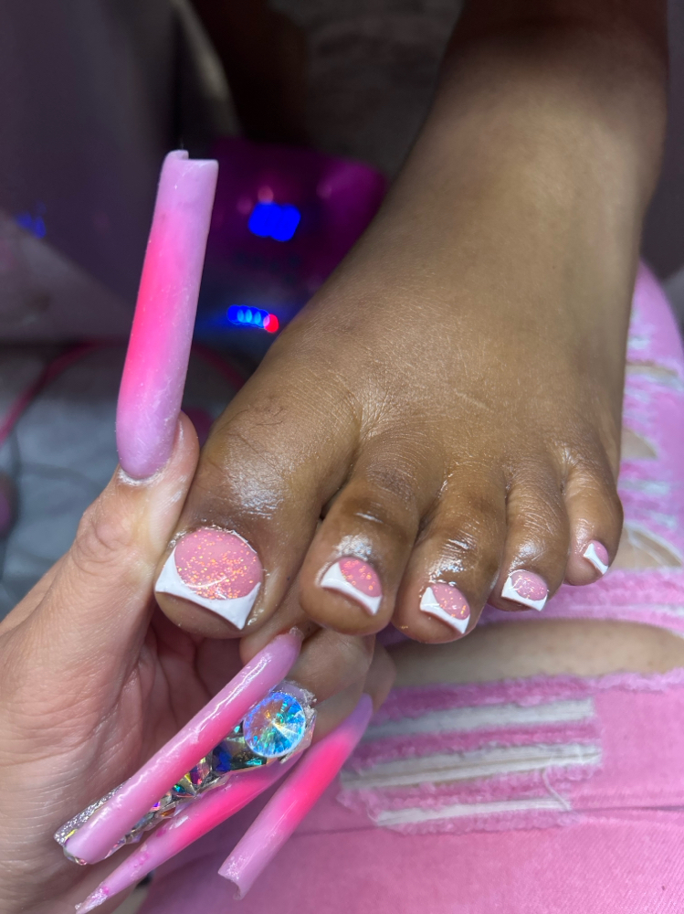 Toe Gel Polish Change