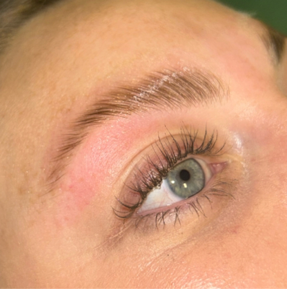 Brow and lash tint combo at Lash & Brow studio by CC in Castle Rock, CO