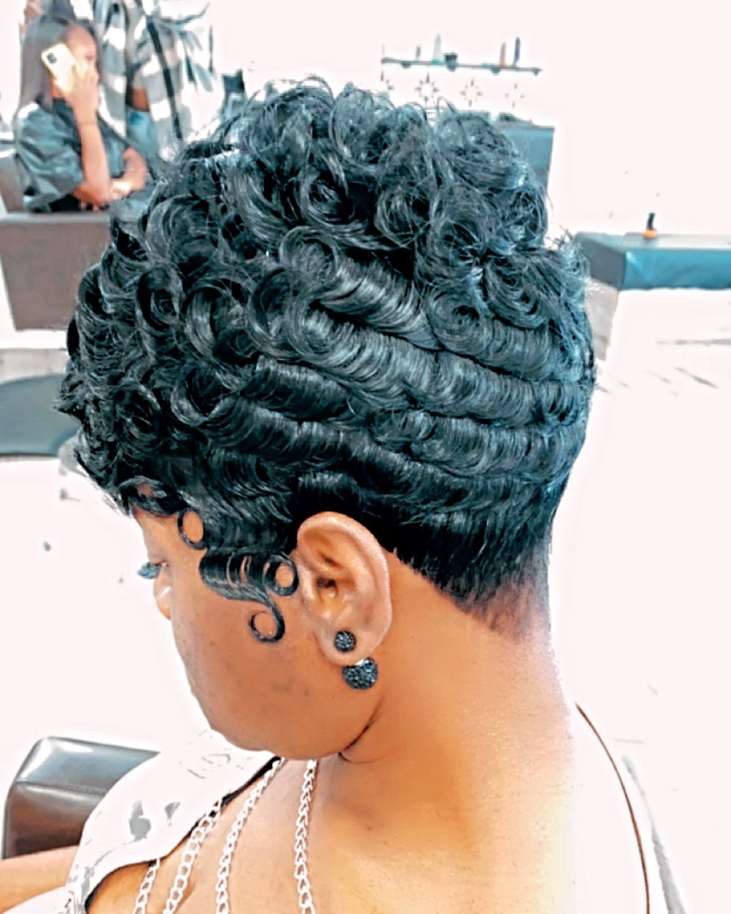 Partial Quickweave pixie Hair Inclu at Pretti Millionaires & Co. LLC. in Decatur, GA