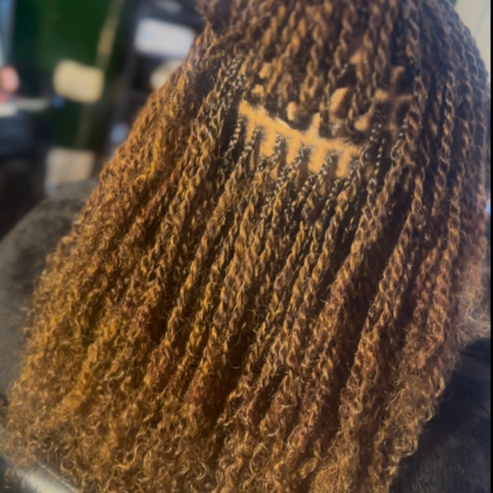 Afro Kinky Twist ~ Small (Human) at BelleHair ‘Tiqué in Nashville, TN
