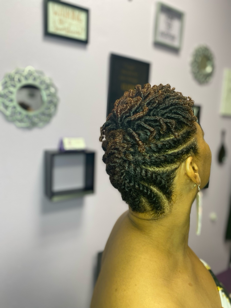 Flat Twist/Finger Coils