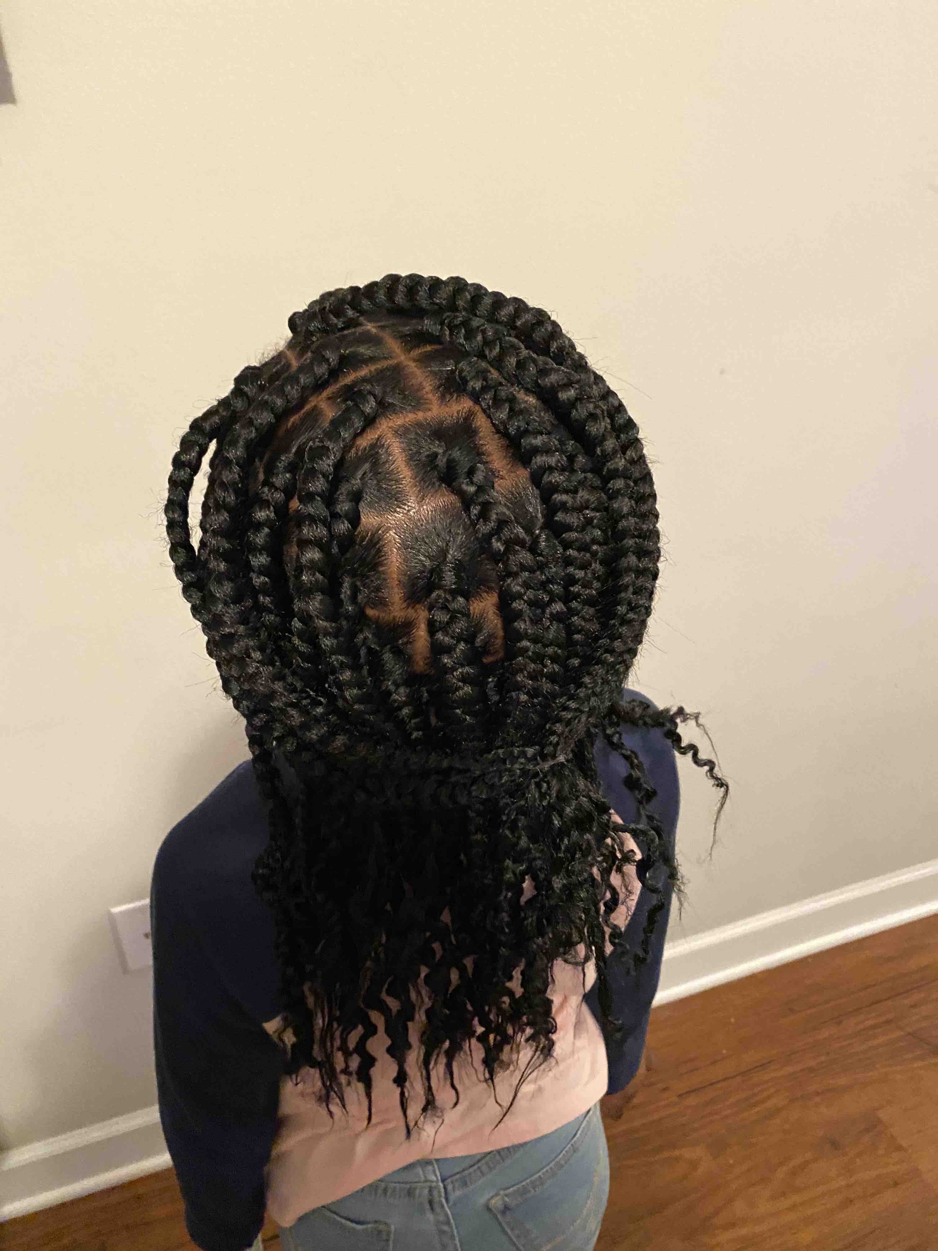 Kids Box Braids(HAIR INCLUDED)