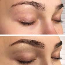 Brow Lamination, Wax, Shape & Tint