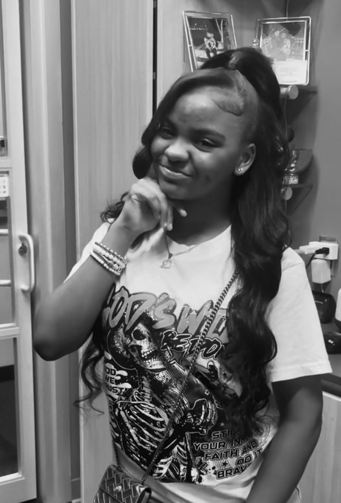 Half Up Half Down Quick weave