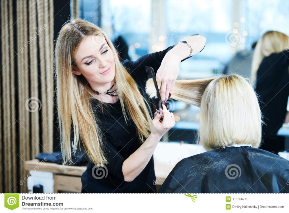 Women's Long Haircut