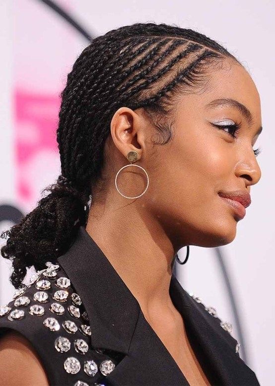 Braids With Natural Hair Small