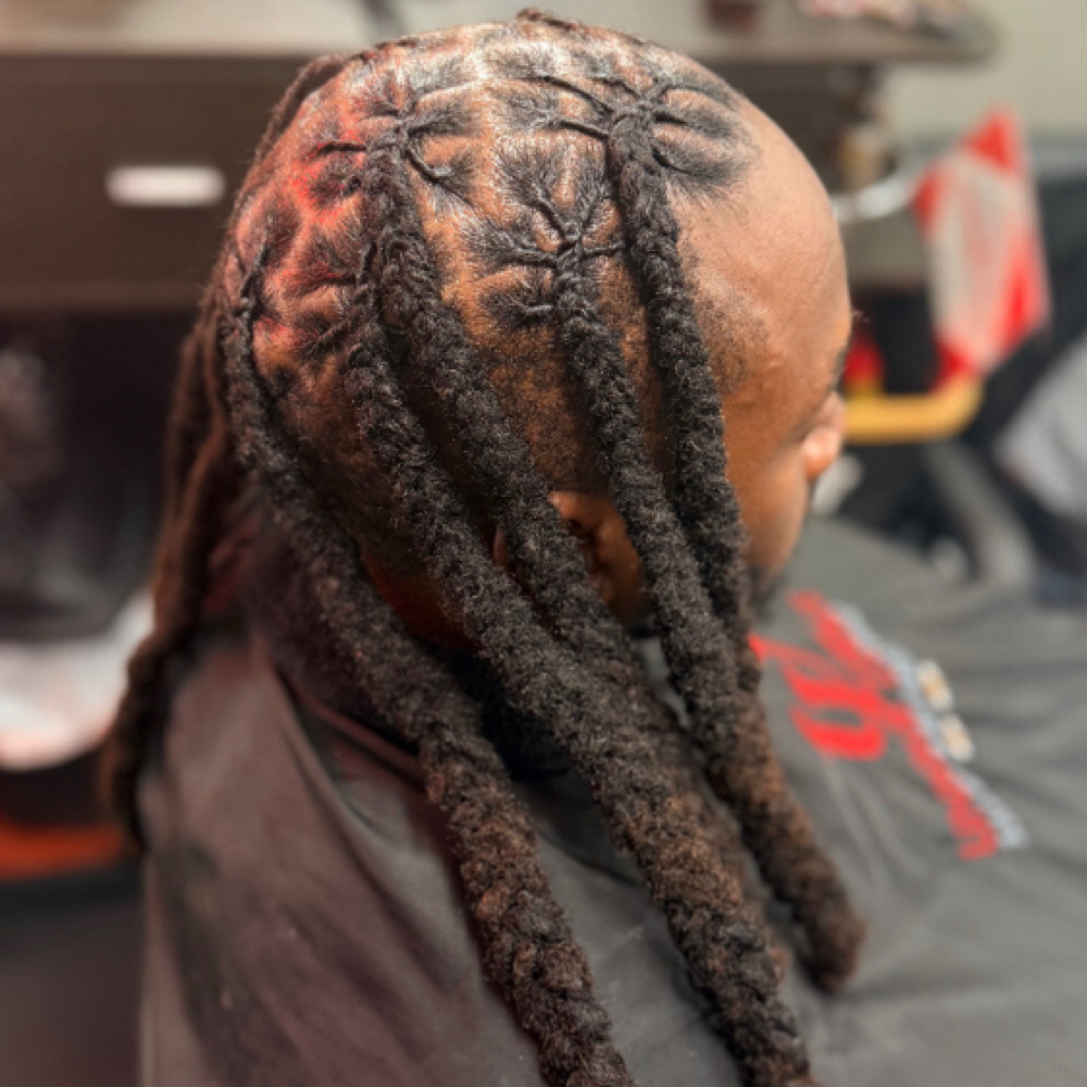 Plaits On Locs (Add-On) at SlayByTre in Suitland, MD