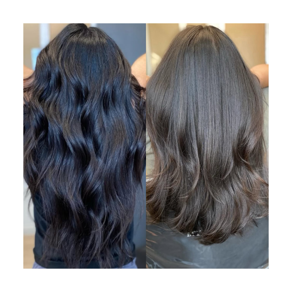 All over solid Color (NO Blonding)