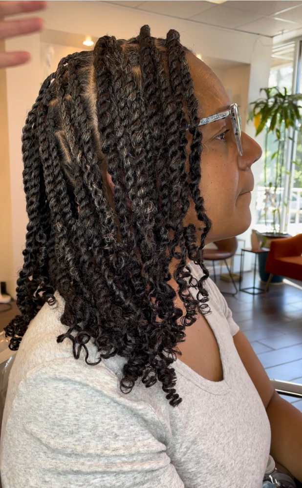 Large Kinky Twists