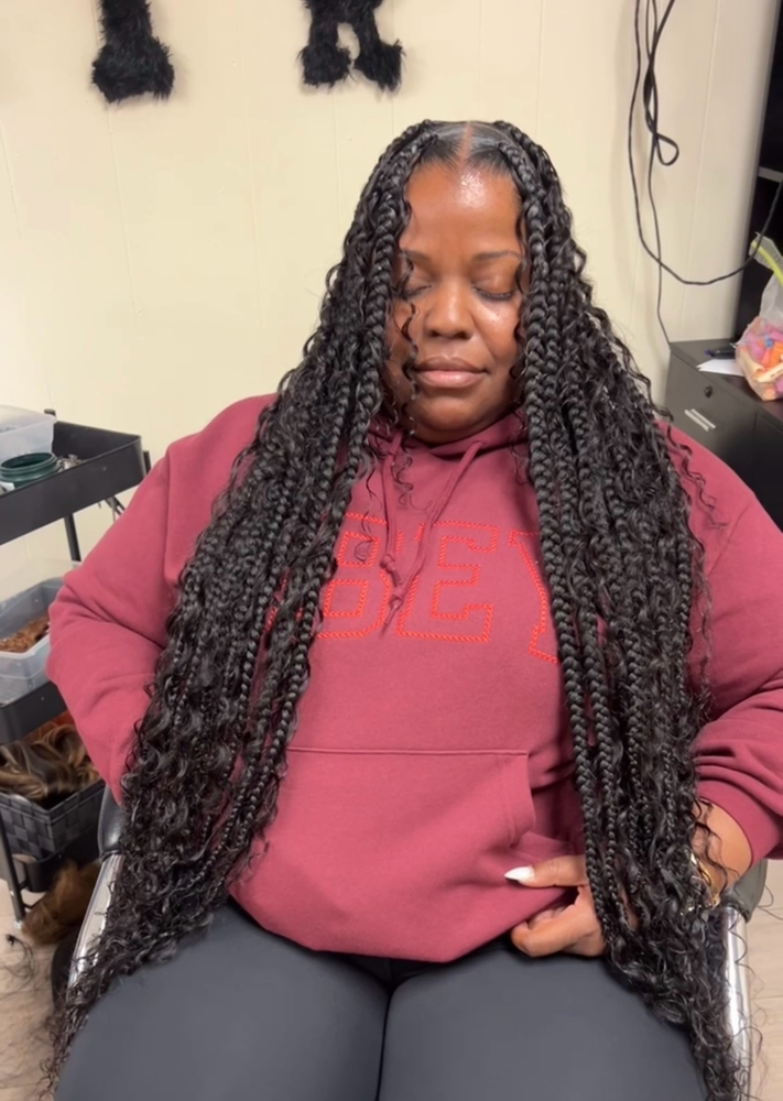 NovemberSpecial jumbo knotlessHuman