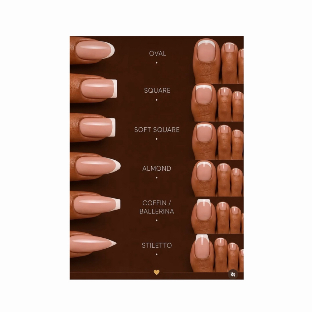 Nail Shape at Ambertipz in Raleigh, NC
