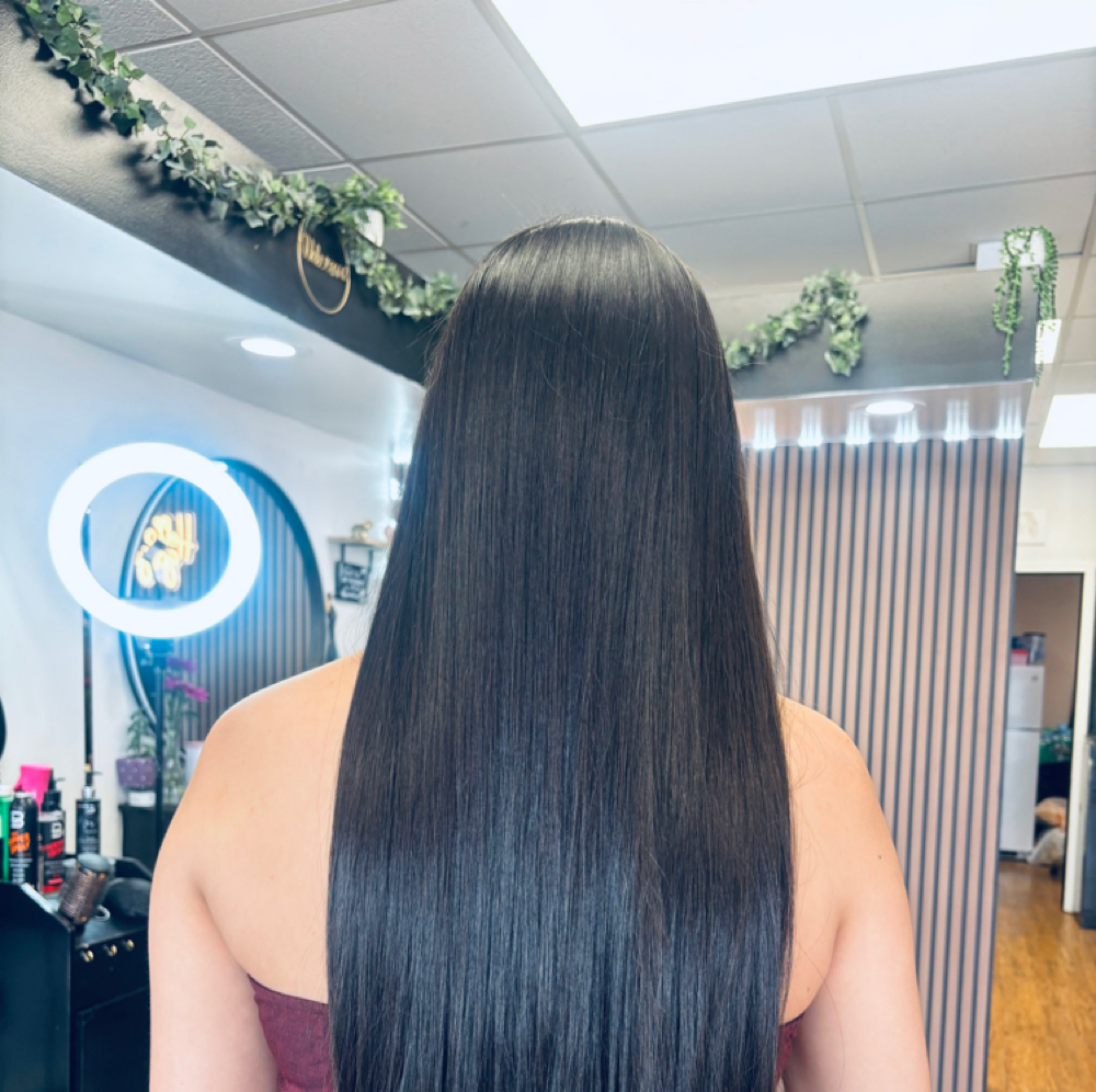 Keratine Treatment at Lu Hair Salon and Barbershop in South Elgin, IL