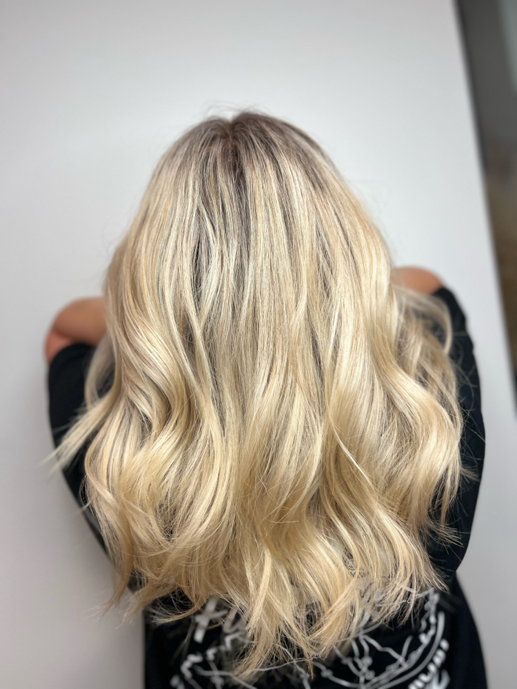 Partial foil with blowout