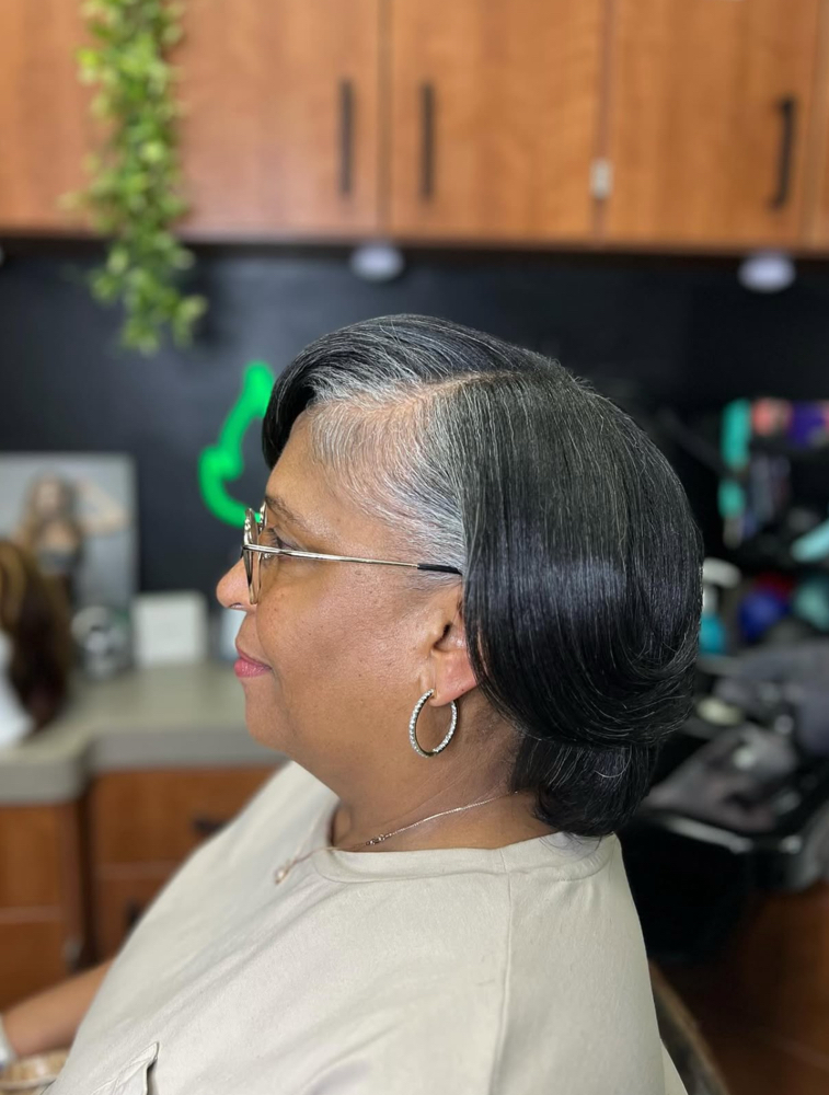 Silk Press W/ Blowout
