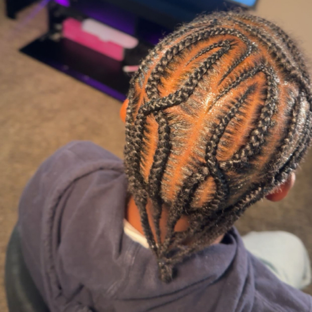 Men Braids 8 - 12 at Hair Chronicles in Wichita, KS