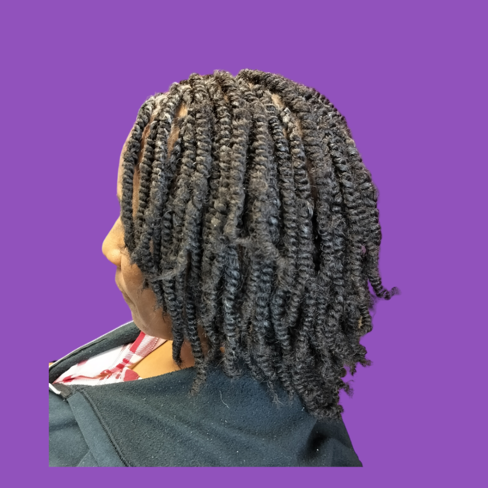 Shoulder Length Spring Twists